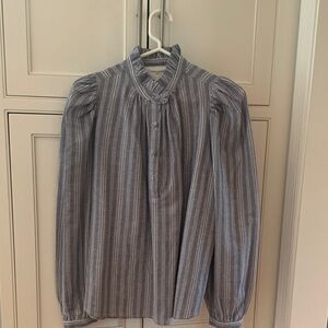 Blue Striped Women’s Shirt